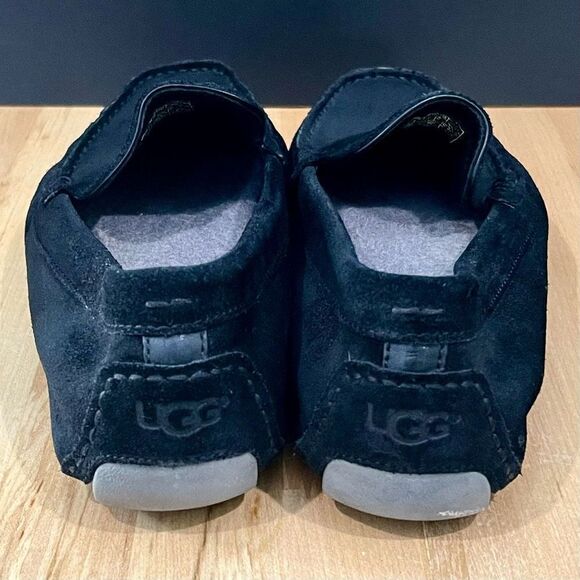 UGG Black Suede Henri k Flats with 2 insoles. Excellent condition. Size 10 main image 7